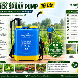 Agriculture Knapsack Spray Pump 16 Ltr | Manual Agricultural Sprayer | Anuj Nursery