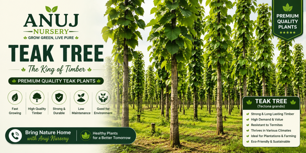 Teak Tree Care & Benefits