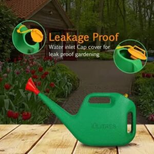 Premium 5 Litre Garden Watering Can | Durable Plastic Watering Can with Long Spout | Watering Pot for Indoor & Outdoor Plants