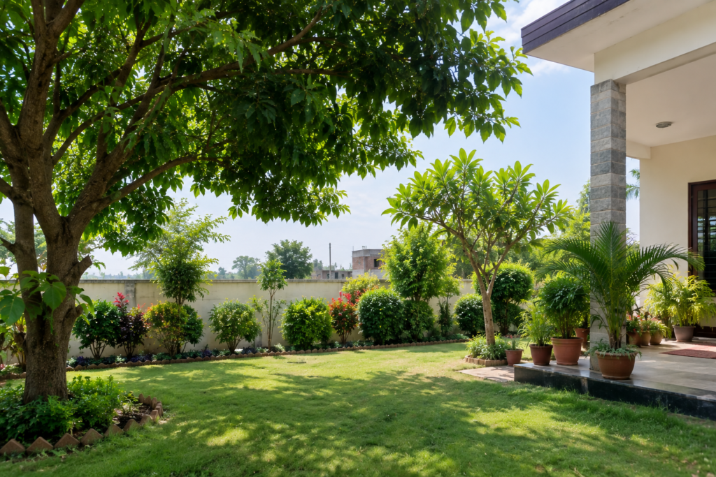 Shade-giving plants for homes in Saharanpur